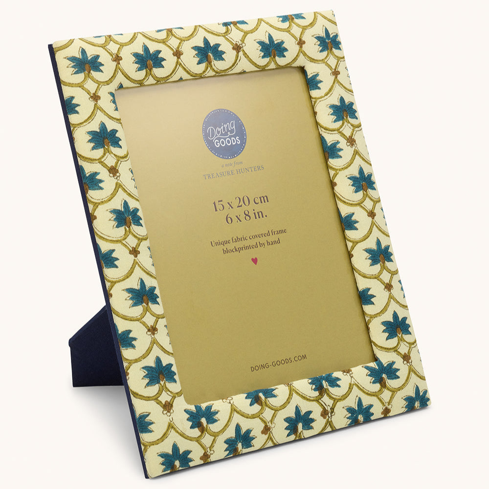 Faina Blockprinted Frame