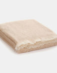 Mooneen Fawn Mohair Throw