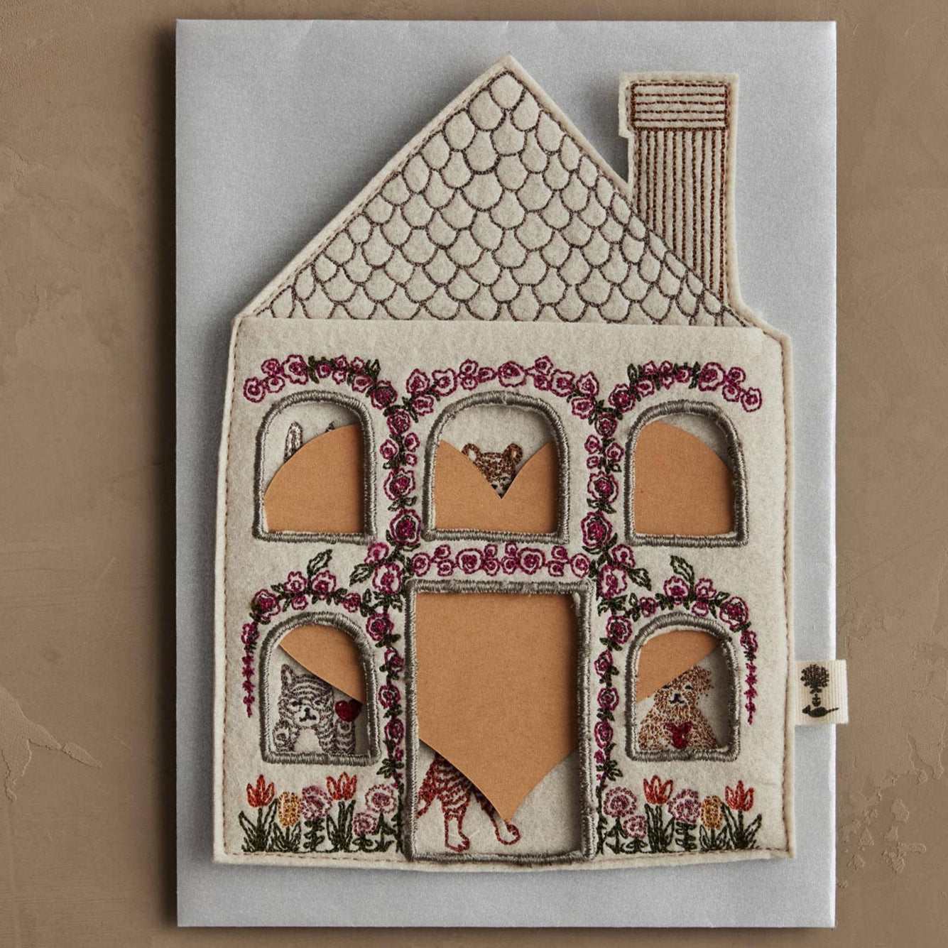 Home is Where the Heart is Felt Envelope