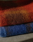 Drumin Flame Mohair Throw
