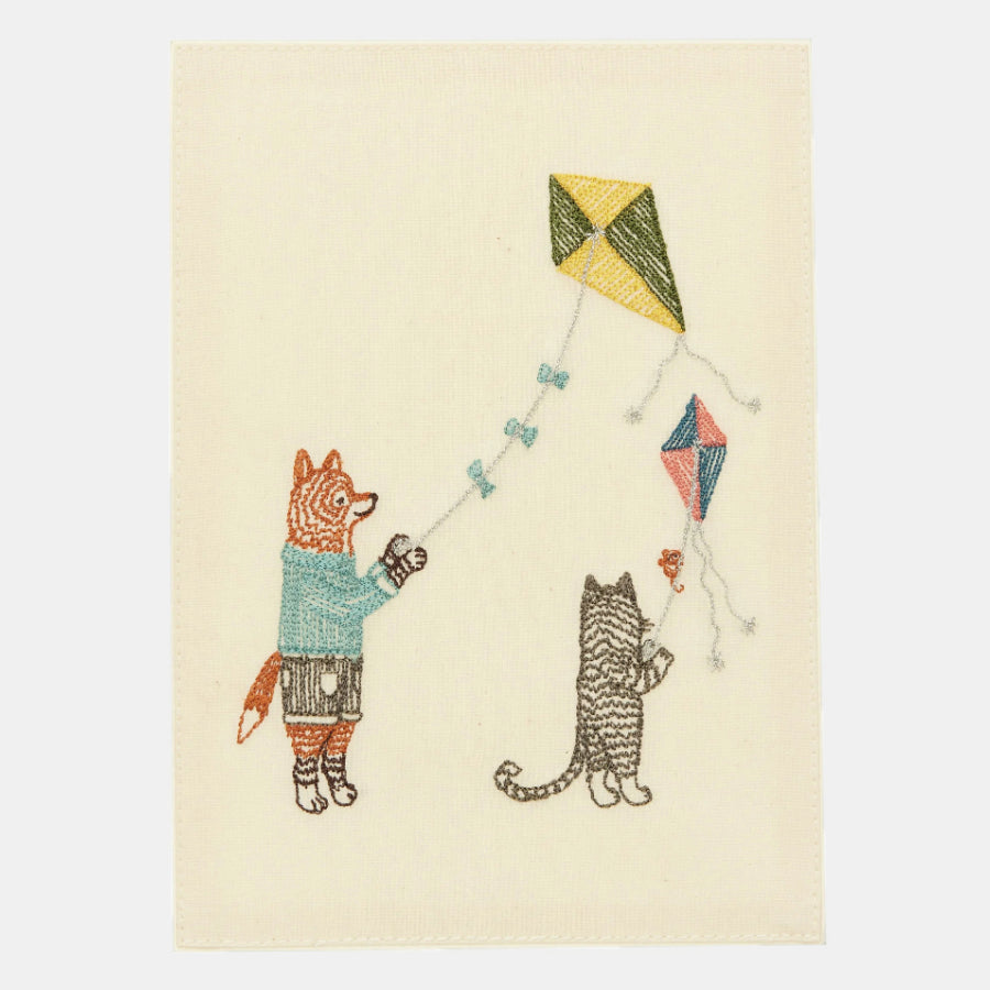 Flying Kites Card