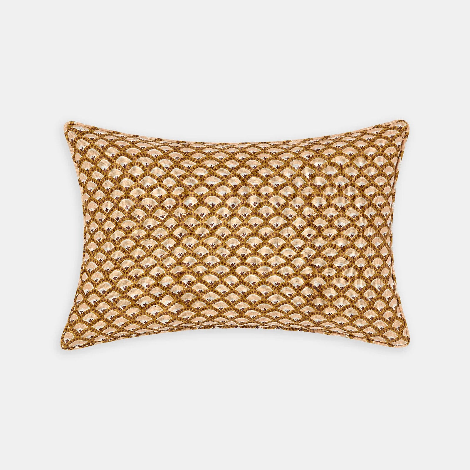 Naples Saffron Lumbar Pillow