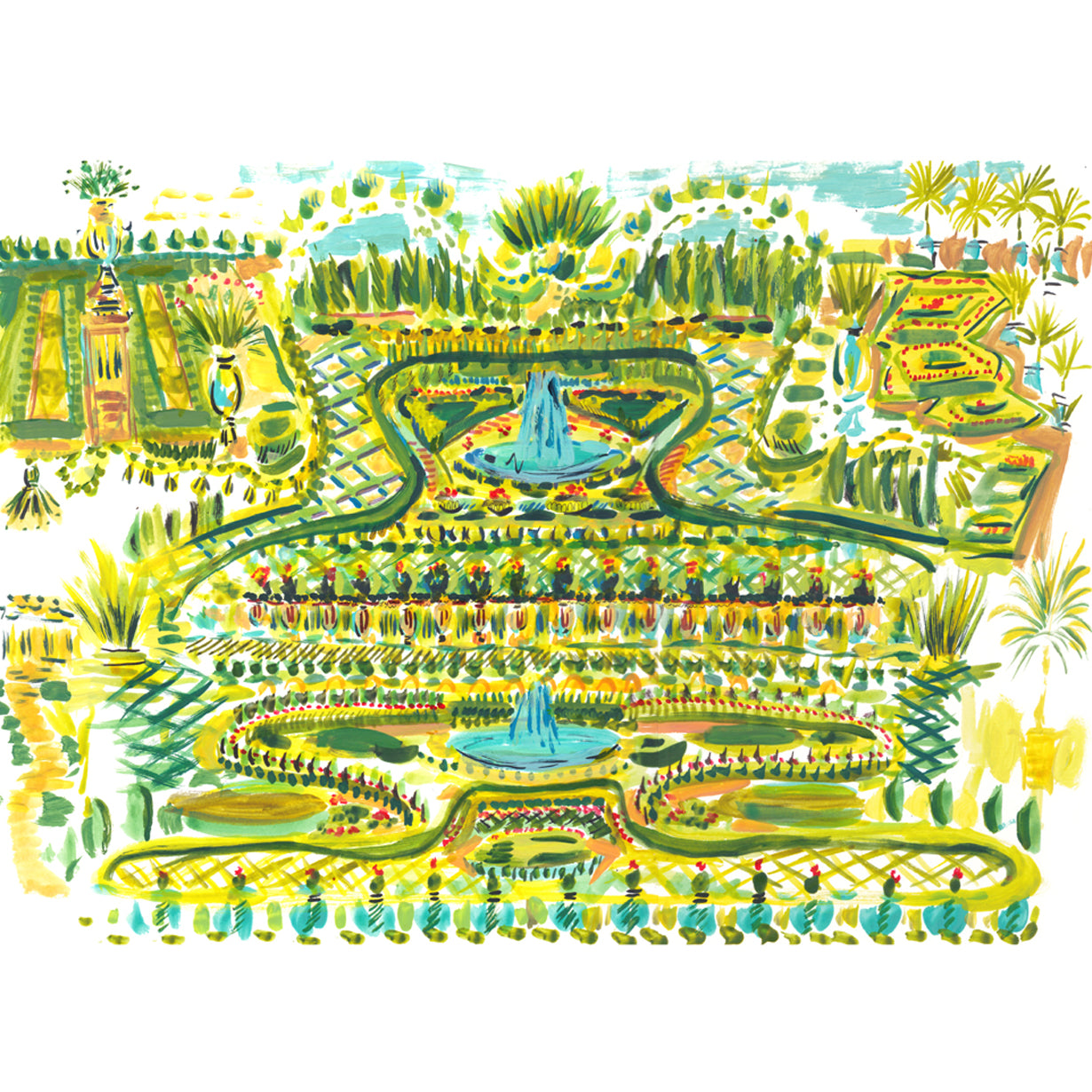 French Garden by Pauline de Roussy de Sales