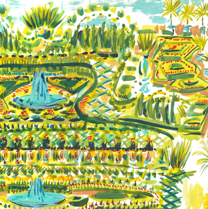 French Garden by Pauline de Roussy de Sales