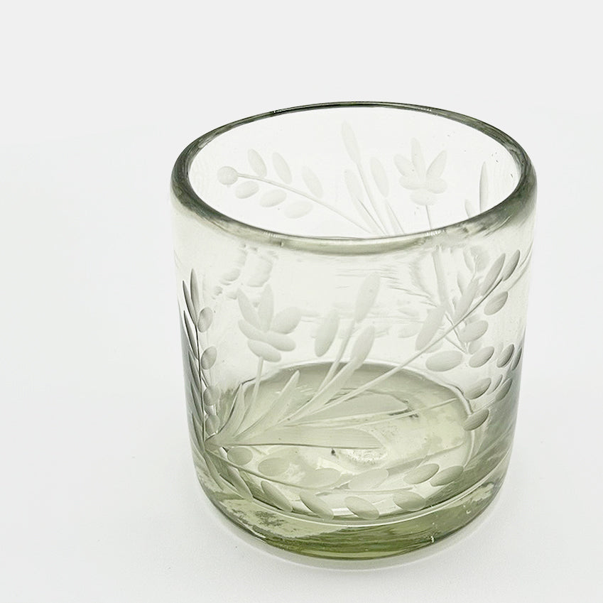 Hand-etched Glass in Short