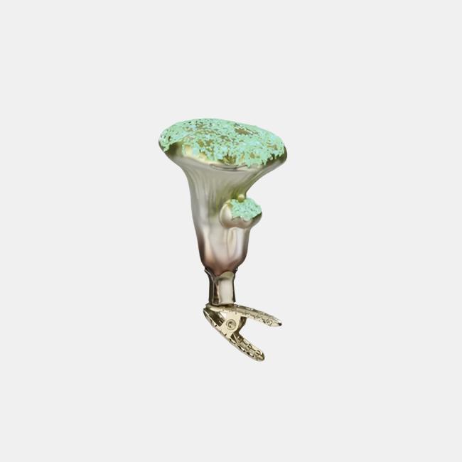 Green Chanterelle Ornament