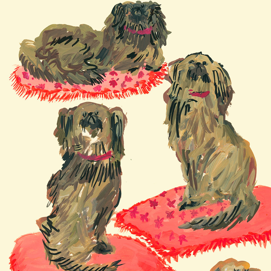 Fancy Dogs Print