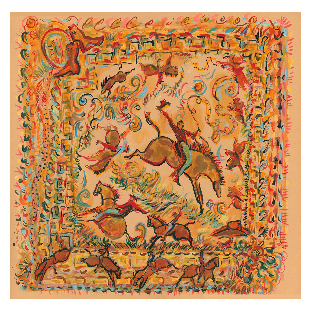 Rodeo Bandana Print