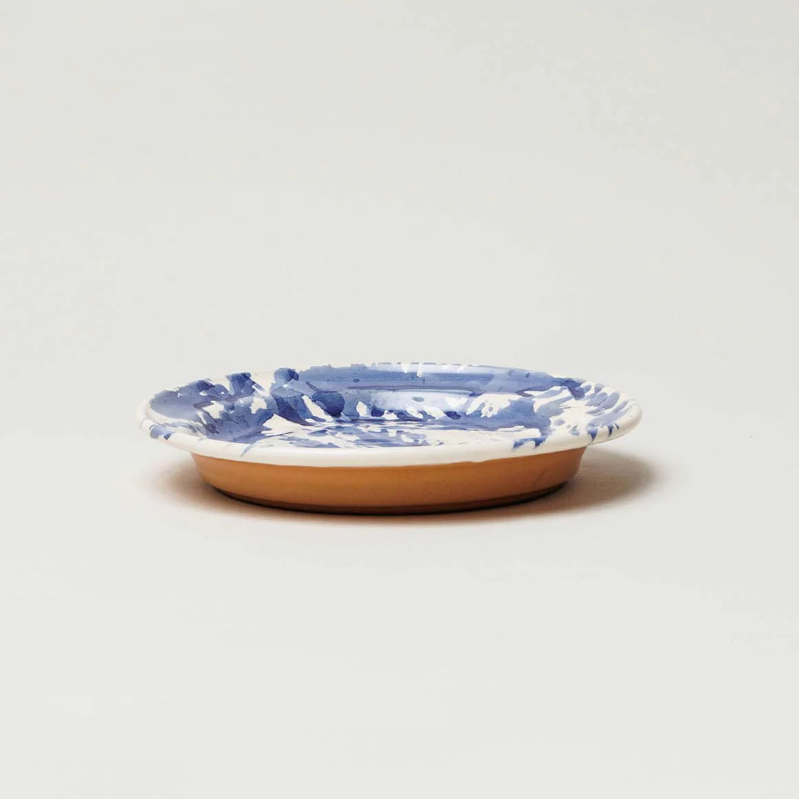 Blue Splatterware Side Plate