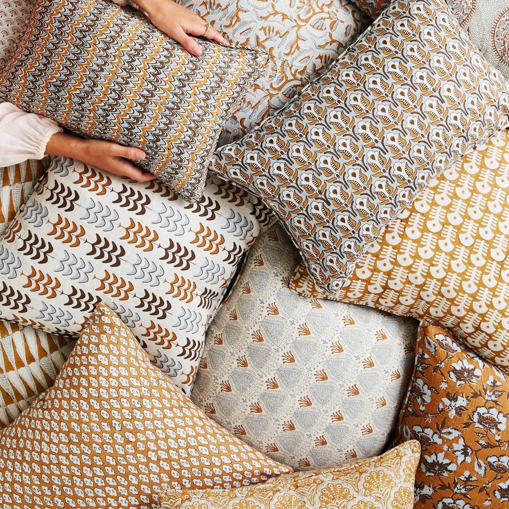Java Sahara Square Pillow