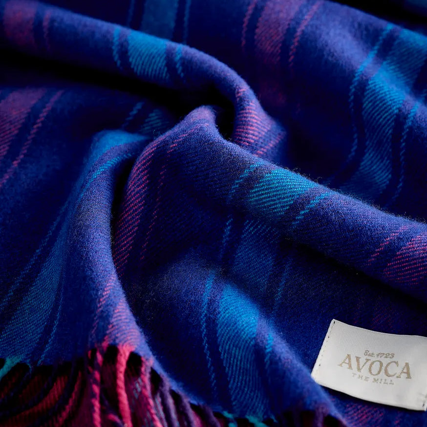 Jewel Fields Wide Merino Scarf