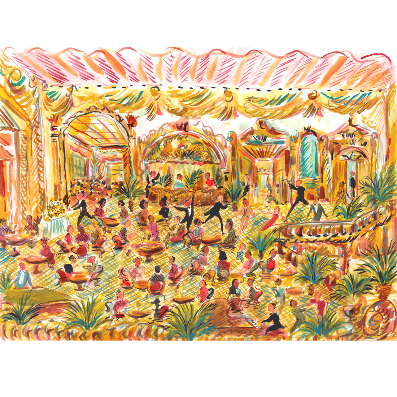 The Lobby Bar by Pauline de Roussy de Sales