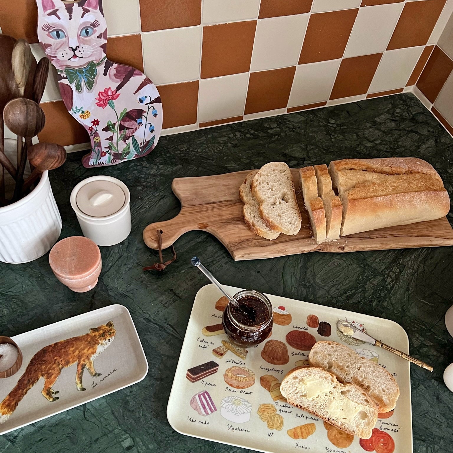 Small Renard Fox Tray