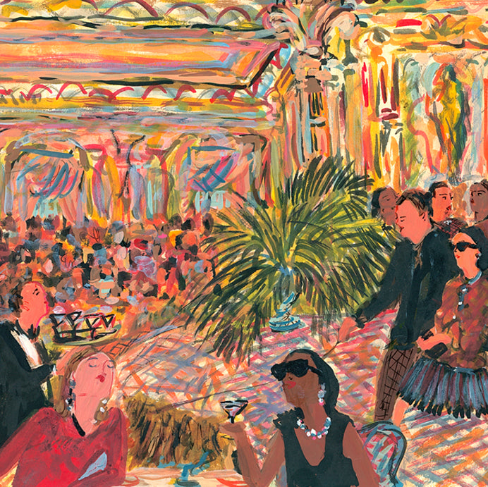 Lobby Lunch Print