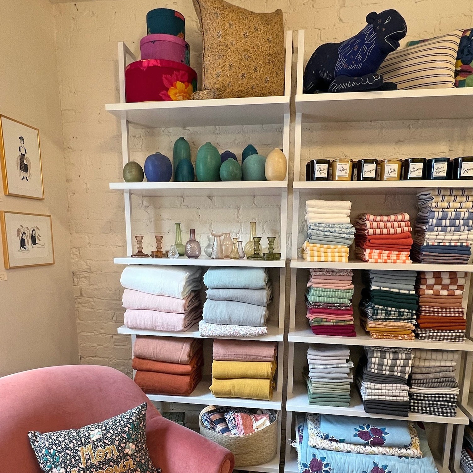 Ubud Cactus Square Pillow