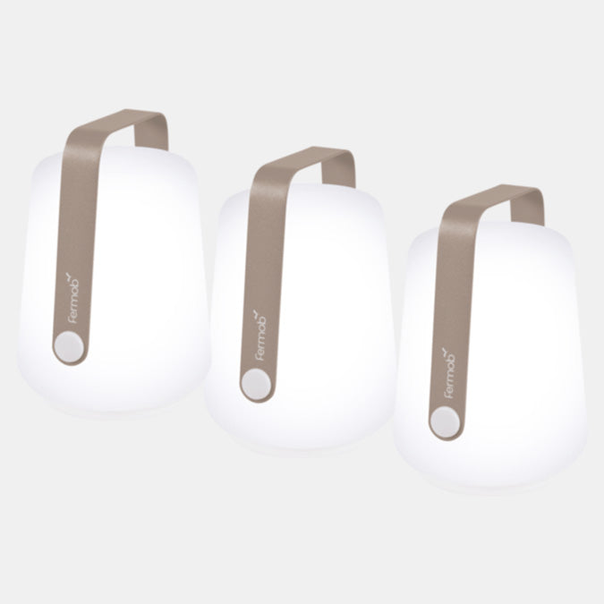 5"h Mini Balad Lamp Set of 3