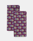 Kesya Eggplant Print Napkin