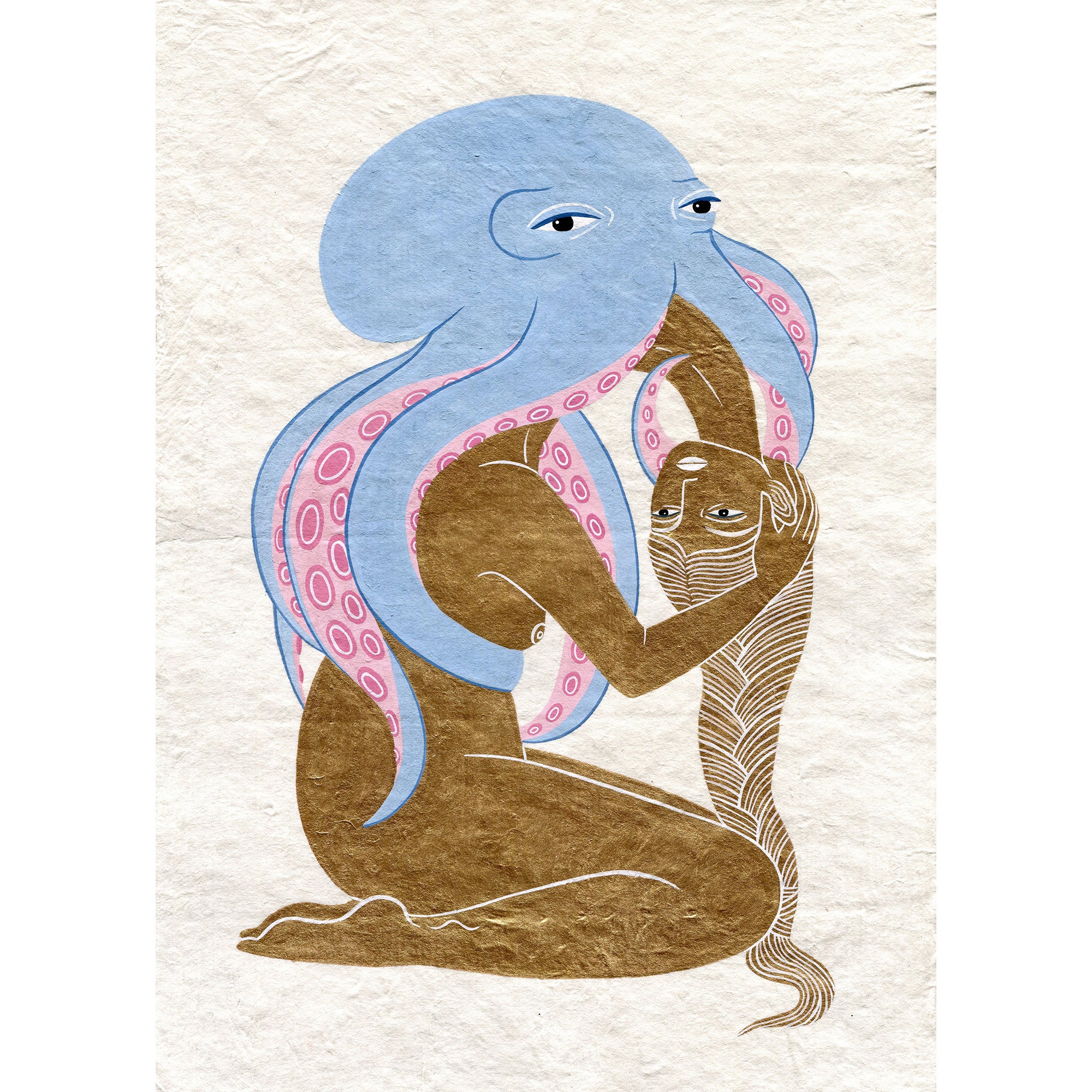 Octopus Embrace by Elena Megalos