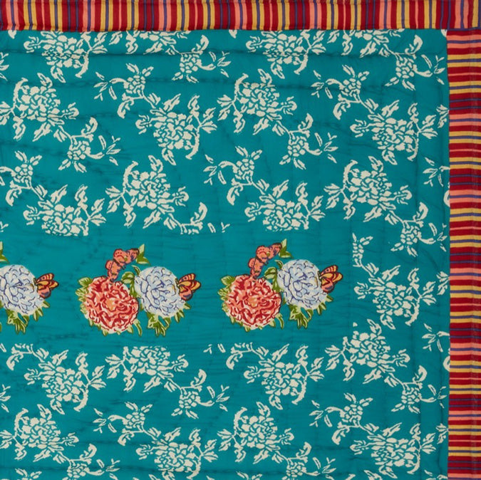 Kandem Queen Green Junior Quilt