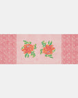 Lisa Corti Camelia Pink Magenta Canvas Table Runner at Collyer's Mansion