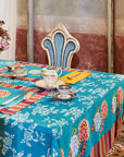 Kandem Queen Green Cotton Tablecloth