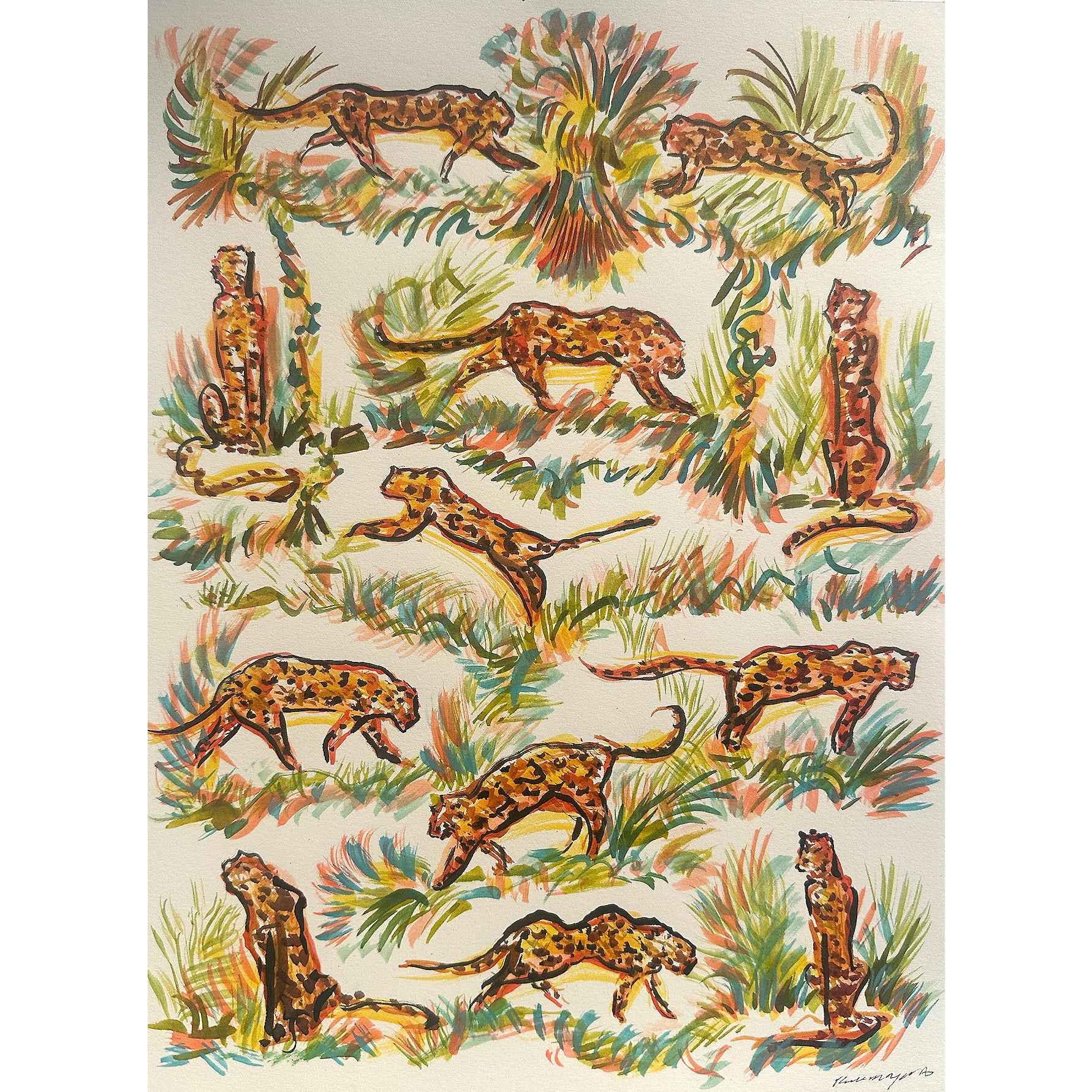 Tiger Dance by Pauline de Roussy de Sales