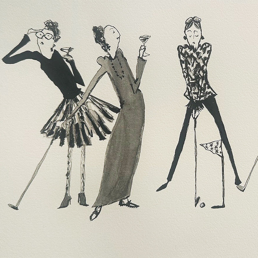 Nine Hole Afternoon by Pauline de Roussy de Sales