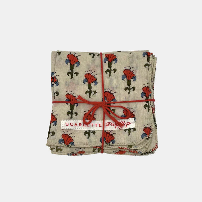 Primerose Napkins: Set of 4