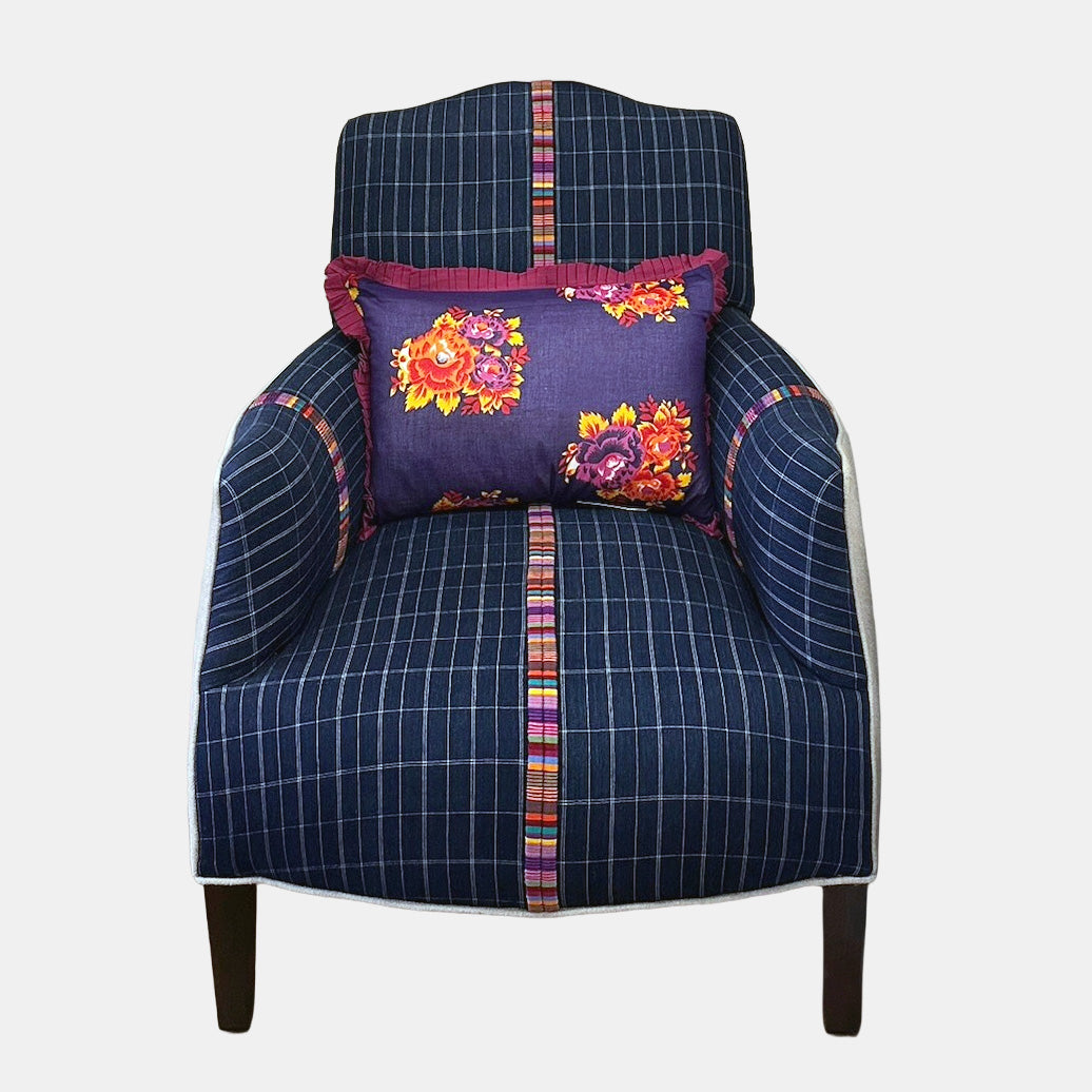 Remi Chair in a Vintage Fabric
