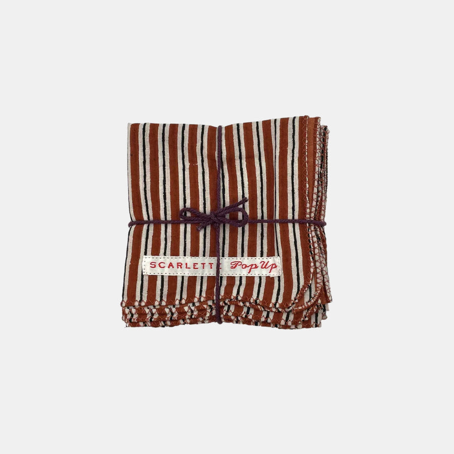 Rita Brick Napkins: Set of 4