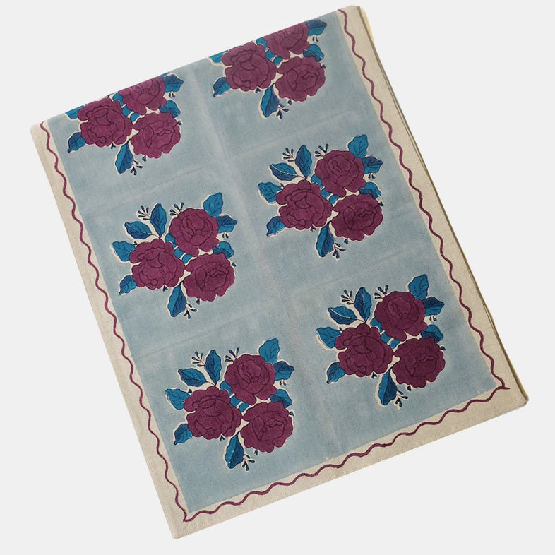 Sara Blue Table Runner