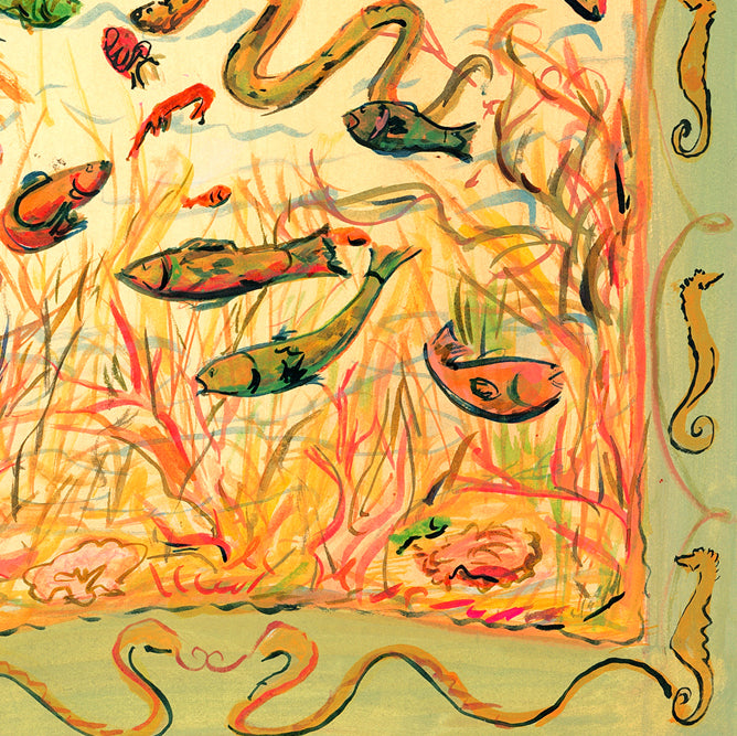 Summer Waters Print