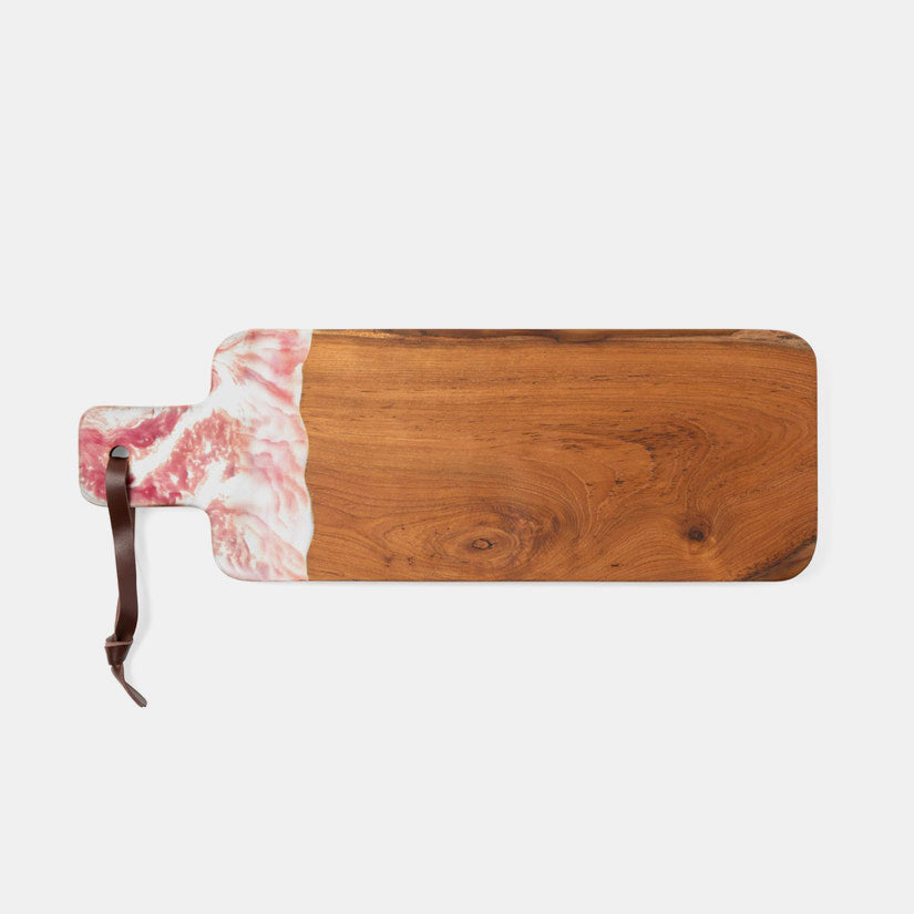 Austin Pink Swirl Serving Board