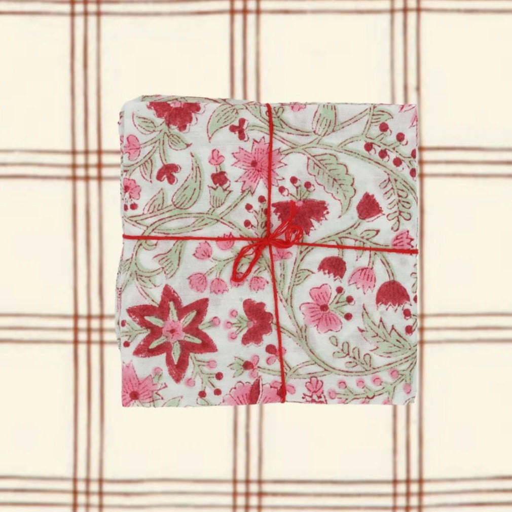 Chrysantheme Brigitte Napkins: Set of 4
