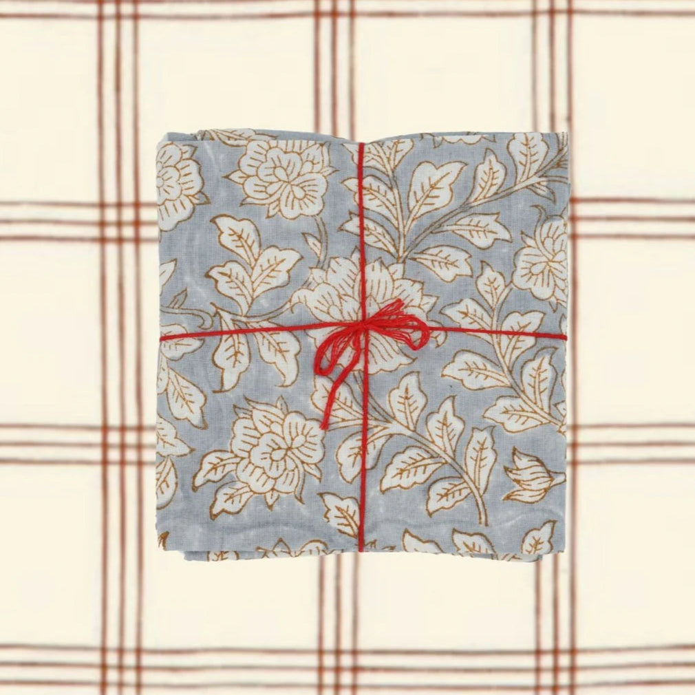 Iris Artic Napkins: Set of 4
