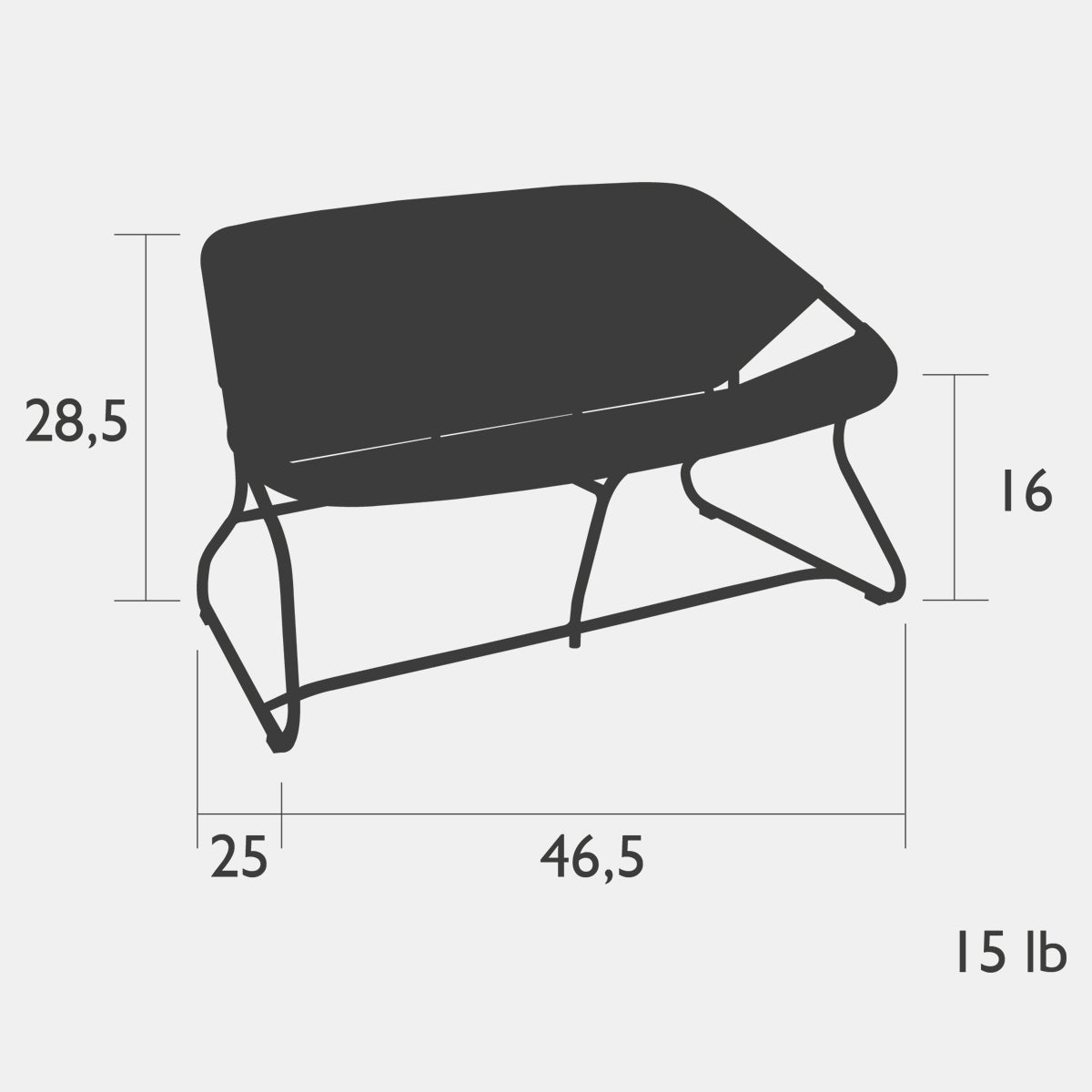 Sixties Low Bench