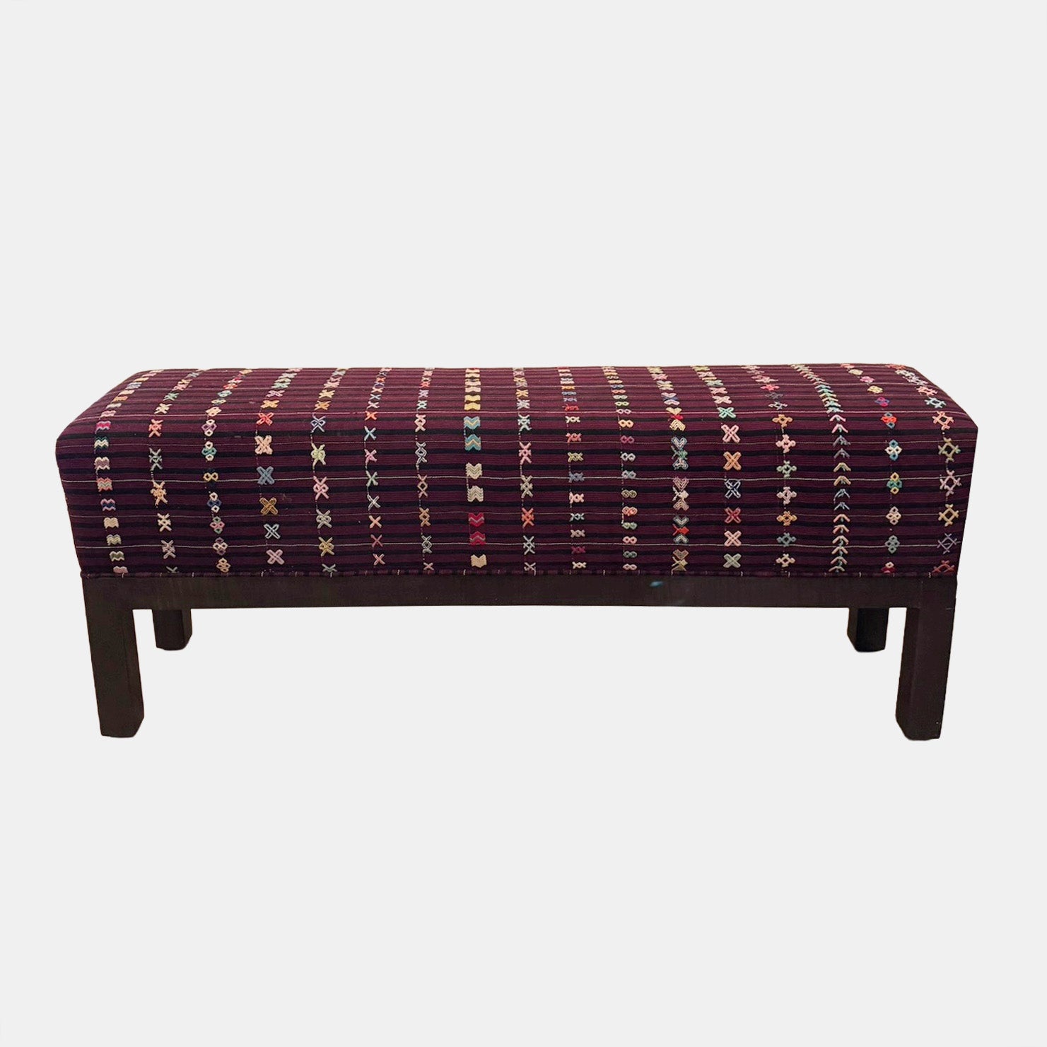 Slim Bench in Vintage Textile