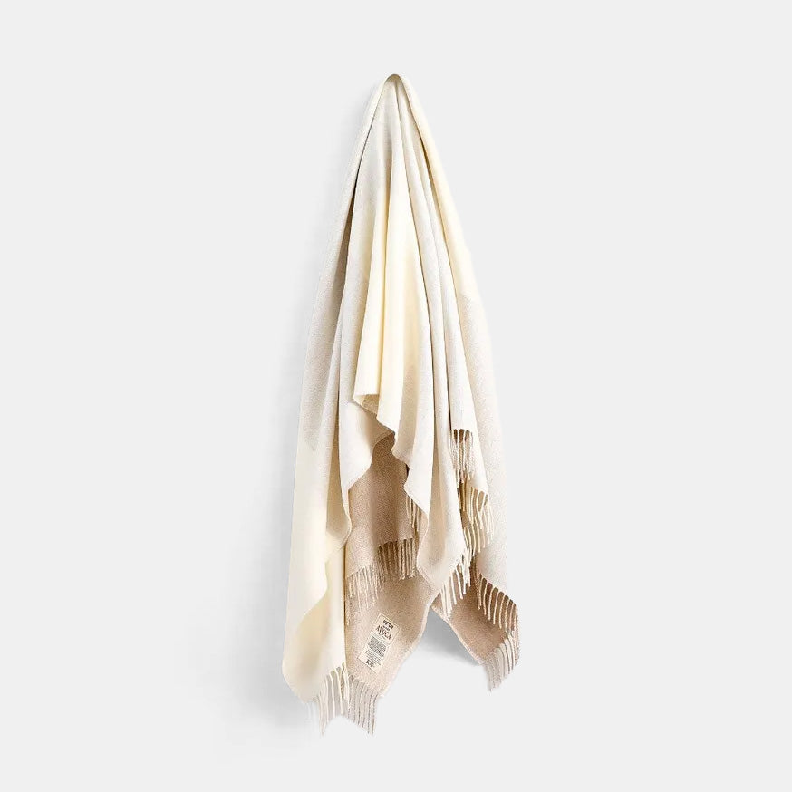 Stella Cream Cashmere Blend Throw