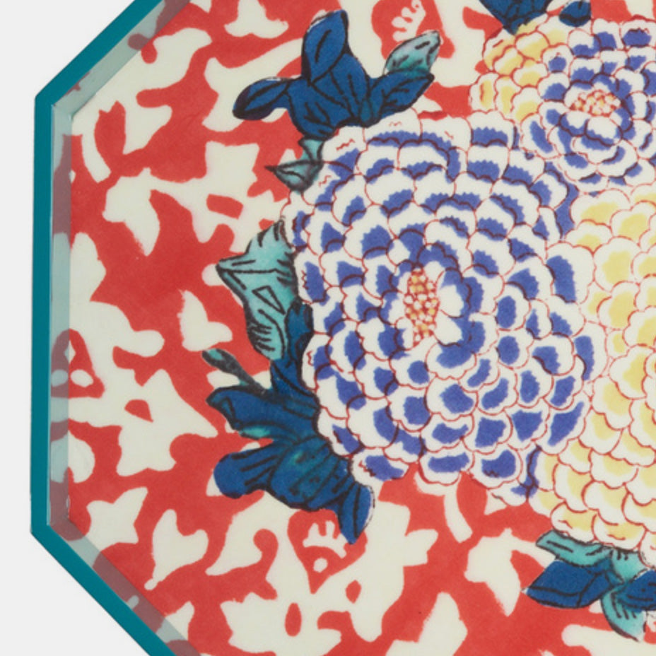 Arabesque Corolla Octagonal Tray