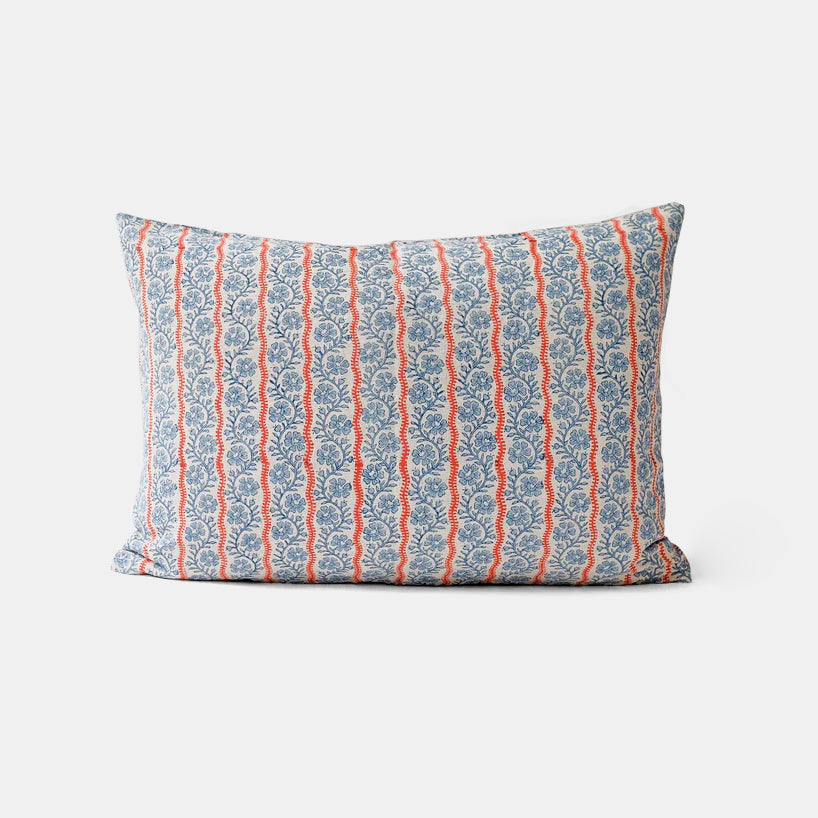 Vipin Powder Blue Pillow, lumbar