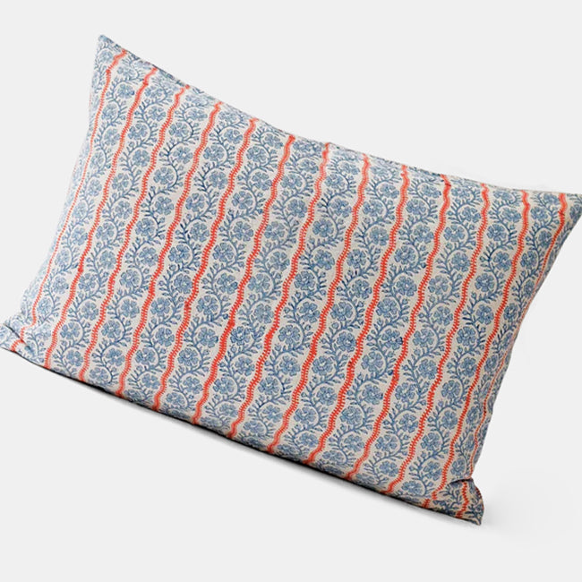 Vipin Powder Blue Pillow, lumbar