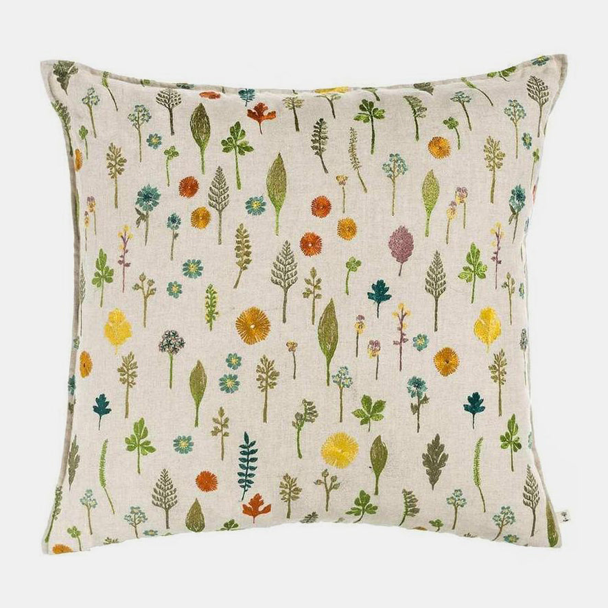 Garden Pattern Square Pillow
