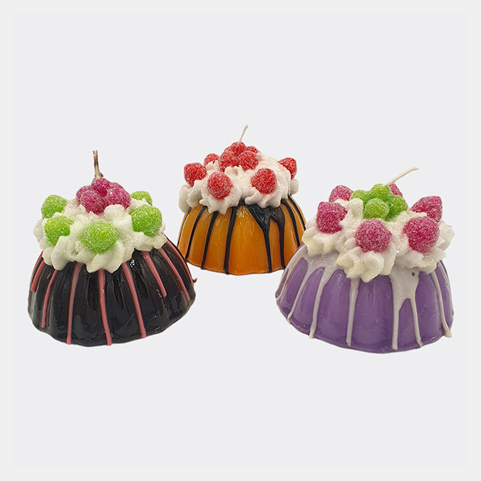 Assorted Little Pudding Wax Candle