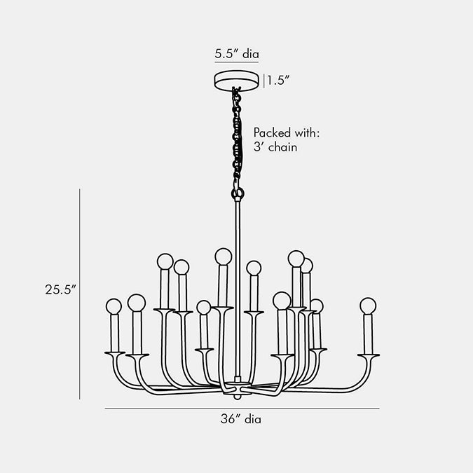 Breck Small Chandelier