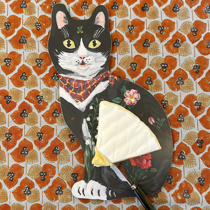 Tiffany Cat Serving Board