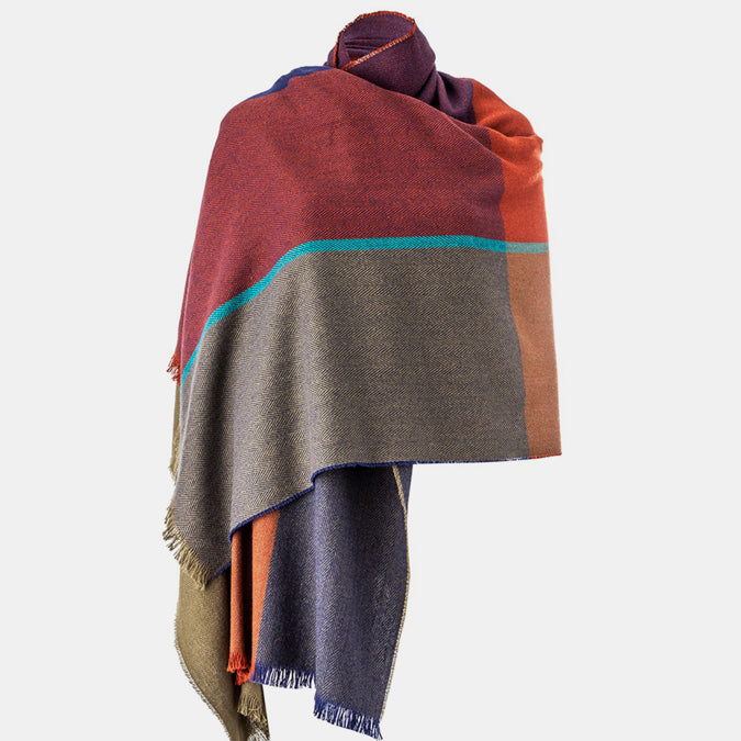 Spice Cashmere Blend Shawl