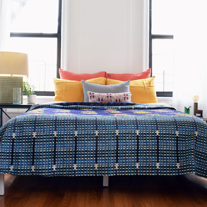 Linen Euro Pillowcase in Terracotta