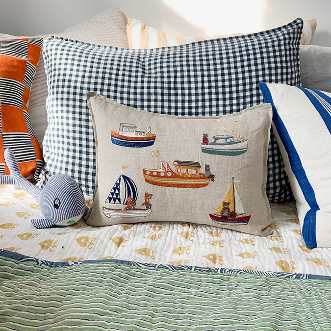 Boats Pillow, lumbar