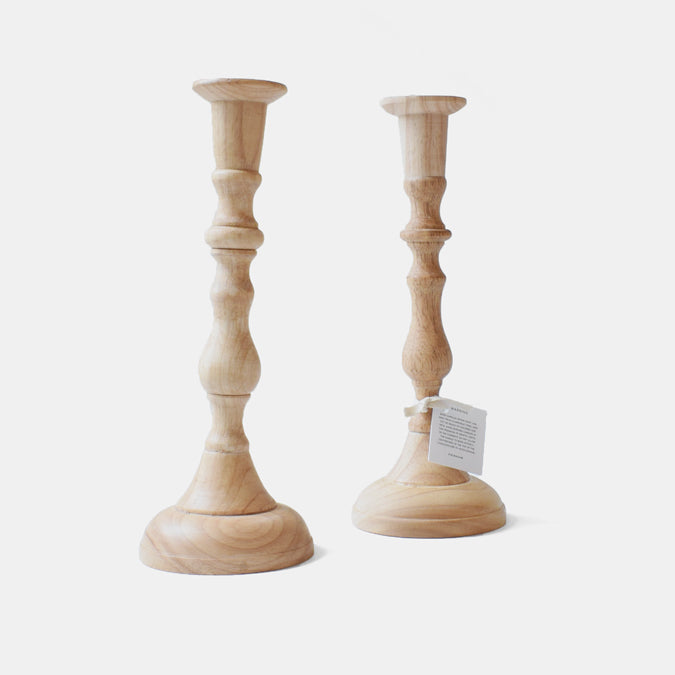 No. 5 Hardwood Candlestick