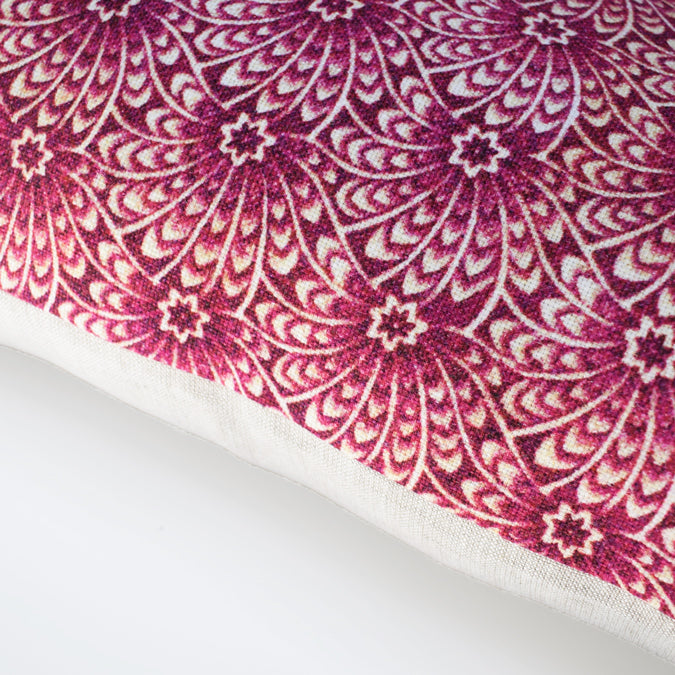 Capello Shell Pink Pillow, lumbar